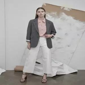 [올리비아로렌][올리비아로렌] 투버튼 호시 롱자켓VVCFU5M3176 (P003783963)