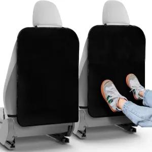 투데이 키즈 2팩 킥 매트 뒷좌석 보호대 - 어린이용 차량 정리함 보관함 여행용 액세서리 포켓 없음