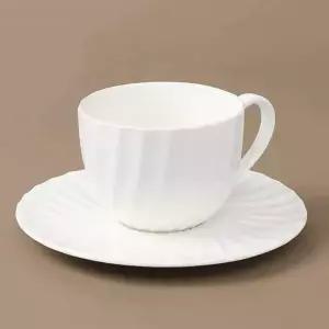 [셀러에이드]도자기 커피 컵 200ml 티컵 찻잔 세트 고급 커피잔 식기