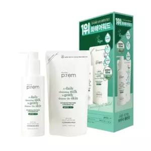 메이크프렘 세이프 미 릴리프 모이스처 클렌징밀크 기획 (200ml+100ml 리필)