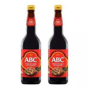 ABC 에이비씨 스위트 소이 소스 케? 마니스 620ml 2개 Kecap Manis Sweet Soy Sauce