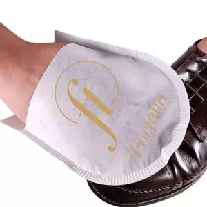 패드 용품 신발 광택 관리 가죽 여행용 구두 광택천