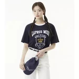 매장정품 PLASTIC ISLAND 플라스틱 아일랜드 플라스틱아일랜드 배색립 프린트 루즈핏 티셔츠 (PR2CH402) 13