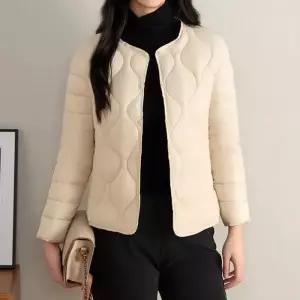 [에이시크]르블랑 웨이브 퀼팅 경량 점퍼 C26AJP031