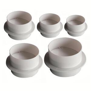 80-200mm 파이프 체크 밸브 환기 원형 공기 덕트 배기 팬 액세서리