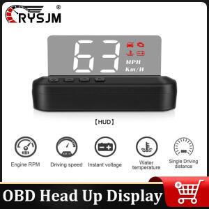 C100 OBD2 자동차 액세서리 HUD 헤드 업 디스플레이 속도계 소비 프로젝터 가솔린 차량용 온보드 컴퓨터