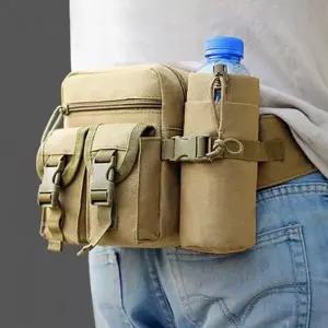 [셀러에이드]전술 수납 아웃도어 남성 힙색 스포츠 멀티 여행용 슬링백