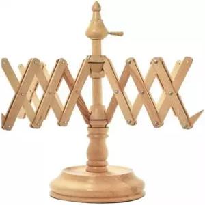 우수한 목공예 원목실 대형 볼 와인더 및 테이블 탑 스위프트 뜨개질 코바늘 우산 홀더 손으로 조작 가능한