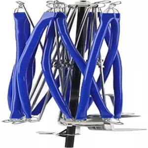 우산 스위프트 실 와인더 블루 언 모양 뜨개질 코바늘 끈 홀더 기계 진열대