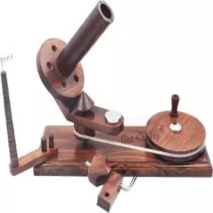 나무 실 타래 감개 및 우산형 건조대 콤보 - 수공예 실타래 탁상용 대용량 코바늘 뜨개질용 튼튼한 수동식