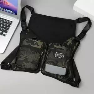 [셀러에이드]경량 조끼 메쉬 가방 밀리터리 다용도 레포츠 수납 어깨조끼가방