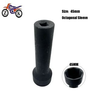 전기 세발 자전거 바이크 오토바이 유지 보수 도구 0021 용 45mm 프론트 포크 베어링 팔각형 너트 해체 소