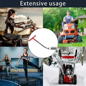 T자형 배기 파이프 스프링 분해 및 조립 후크 바이크 오토바이 수정 도구 브레이크 페달풀