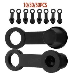 10/30/50개입 먼지 캡 브레이크 오일 배출 스크류 캘리퍼 블리드 니플 블랙 고무 커버 바이크 오토바이 부