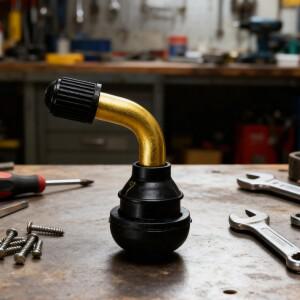 PVR 70 60 50 40 진공 타이어 밸브 벤트 전동사이클 스템 90도 각도 교체 부품 튜브리스