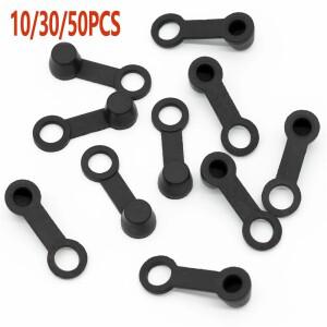 10/30/50개 바이크 오토바이 먼지 캡 브레이크 블리드 니플 커버 블랙 고무 스크류 자동차 액세서리