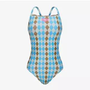 매장정품 ARENA 아레나 니팅 아가일 원피스 크로스 스트랩백(A5FL1LO11) BEG 1374296