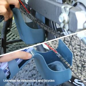 바이크 오토바이 및 자전거 오일 얼룩 제거 도구 상자  체인 세척제  방지 스플래시 세트