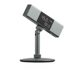 전문 디지털 수평기 전자 수직 레벨기 듀얼 레이저 케이블 각도기 스탠드 포함