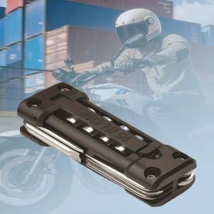 다기능 탄소강 접이식 공구 키트 인체공학적 손잡이 및 잠금 메커니즘 자전거 바이크 오토바이 유지 관