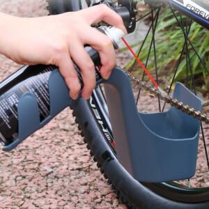 바이크 오토바이 및 자전거 기름때 보관 도구 상자  체인 세척제 오일 튀김 방지 세트