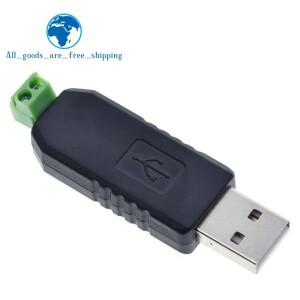TZT 1/3피스 USB to RS485 변환기 어댑터 지원 Win7 XP Vista Linux Mac OS WinCE5.0