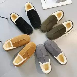 여성 양털모카신 발따뜻한 겨울단화 털신발 tYv6+1TjD