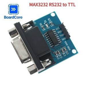 MAX3232 RS232-TTL 직렬 포트 변환기 모듈 여성 DB9 커넥터 Arduino호환용 칩