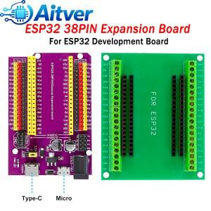 ESP32 38PIN 확장 보드 GPIO 브레이크아웃 모듈 DevKitC 및 WROOM 32와 호환 가능