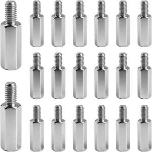 스크랩북 확장 포스트 앨범 액세서리 - 20개 바인딩 키트 나사 포스트-바운드 리필 가능 포토 공예 DIY