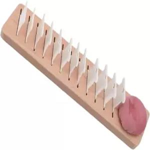 DIYEAH 1세트 자수실 보빈 랙 (핀 쿠션 홀더 포함) 퀼팅 뜨개실 보관 및 공예 용품 정리용 실 정리대