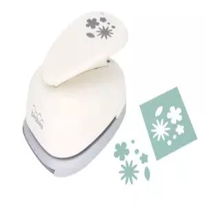 Bira 멀티플라워 꽃 색종이 조각 펀치 종이 공예 및 스크랩북킹용 2.5인치 레버형