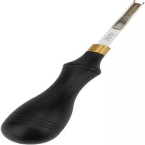 Rongon 전문가용 가죽 모서리 베벨러 넓은 입 스카이빙 도구 벨트 트리머 DIY 목줄 공예 절단을 위한 나무