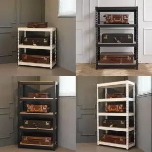 [하프클럽/셀러허브]스마트랙1000 5단 수납선반 높이 1800 블랙