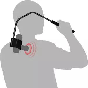 허리용 HYCHY 마사지 건 홀더 대부분의 미니 건과 호환되며 손이 닿기 어려운 부위용 큐트 엑스와 함께