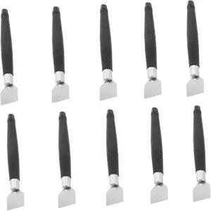 HOMSFOU 학생용 목공 조각 도구 세트 휴대용 블랙 핸들 끌 키트 DIY 공예용 다기능 수공구