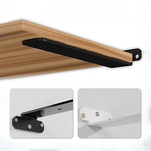 헤비 듀티 브래킷 선반 하드웨어 주철 L 소박한 산업용 검은 금속 벽 지지대