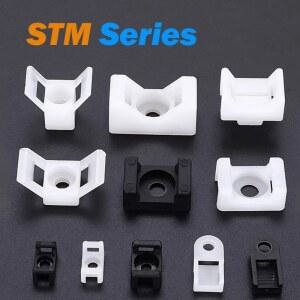 새들 케이블 STM 0 01 1S 2 4 베이스 타입 마운트 와이어 거치대