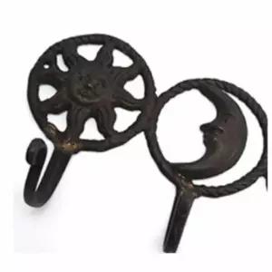 [JED] 주물 해달별 옷걸이 벽장식걸이 벽걸이후크 옛날장식