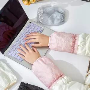 프리미엄 방수 팔토시 플라워레이스 여성용 PAE8+9JlO