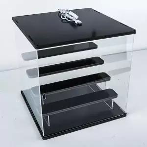 [하프클럽/셀러허브]LED 피규어보관케이스 투명 진열장 케이스 4층