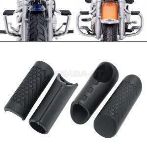 할리 소프 팻보이 114 슬림 스트리트 밥 브레이크 아웃 로우 라이더 헤리티지 디럭스 범용 엔진 가드 고무 앵커 31 33mm