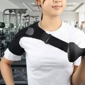 [콩심팥심]고탄성 스포츠 어깨 테이핑 보호대