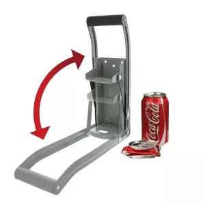 [콩심팥심]캔 압착기 금속 폐기물 처리 도구 알루미늄 캔 수거 용품