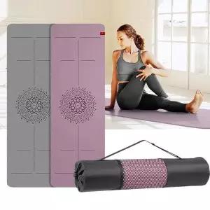 [콩심팥심]TPE센터라인 8mm 층간소음 운동매트 헬스 홈트 요가 요가매트6mm