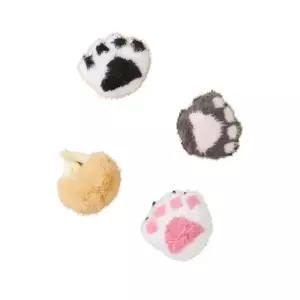 (정품) 에버랜드 동물 발바닥 봉제키홀더 4종