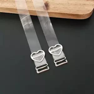 투명브라끈 패션 브래지어끈 1.5cm 투명어깨끈 브라보조끈 브라끈 오프숄더 속옷끈