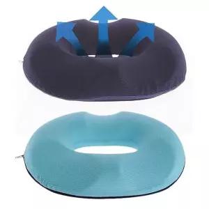 쿠션 메모리폼 산모 회음부 입체 방석