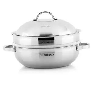 [RIZPICK]다용도 3중 찜솥 냄비 가정용 스테인레스 통 30cm 찜기 인덕션