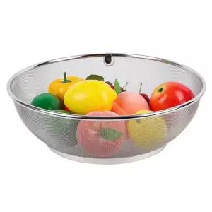 [RIZPICK]국산 스텐304 메쉬 볼 바구니 바스켓 야채 채반 6호 야채 세척